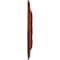 Ekena Millwork Nottingham Ceiling Medallion (Fits Canopies up to 4 5/8"), 18"OD x 3 1/2"ID x 1 1/2"P, Firebrick CM18NTFIF - alternate 2